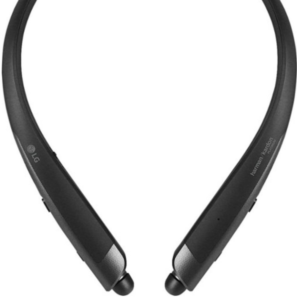 LG - TONE PLATINUM+ Bluetooth Headset - Black